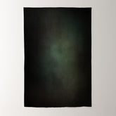 Aperturee - Black With Light Green Foggy Photography Backdrop